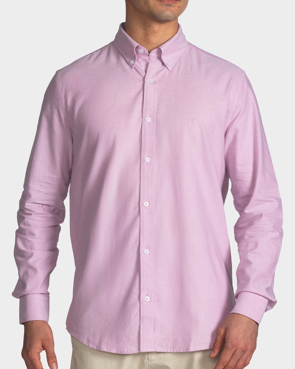 Camisa vestir manga larga Blue