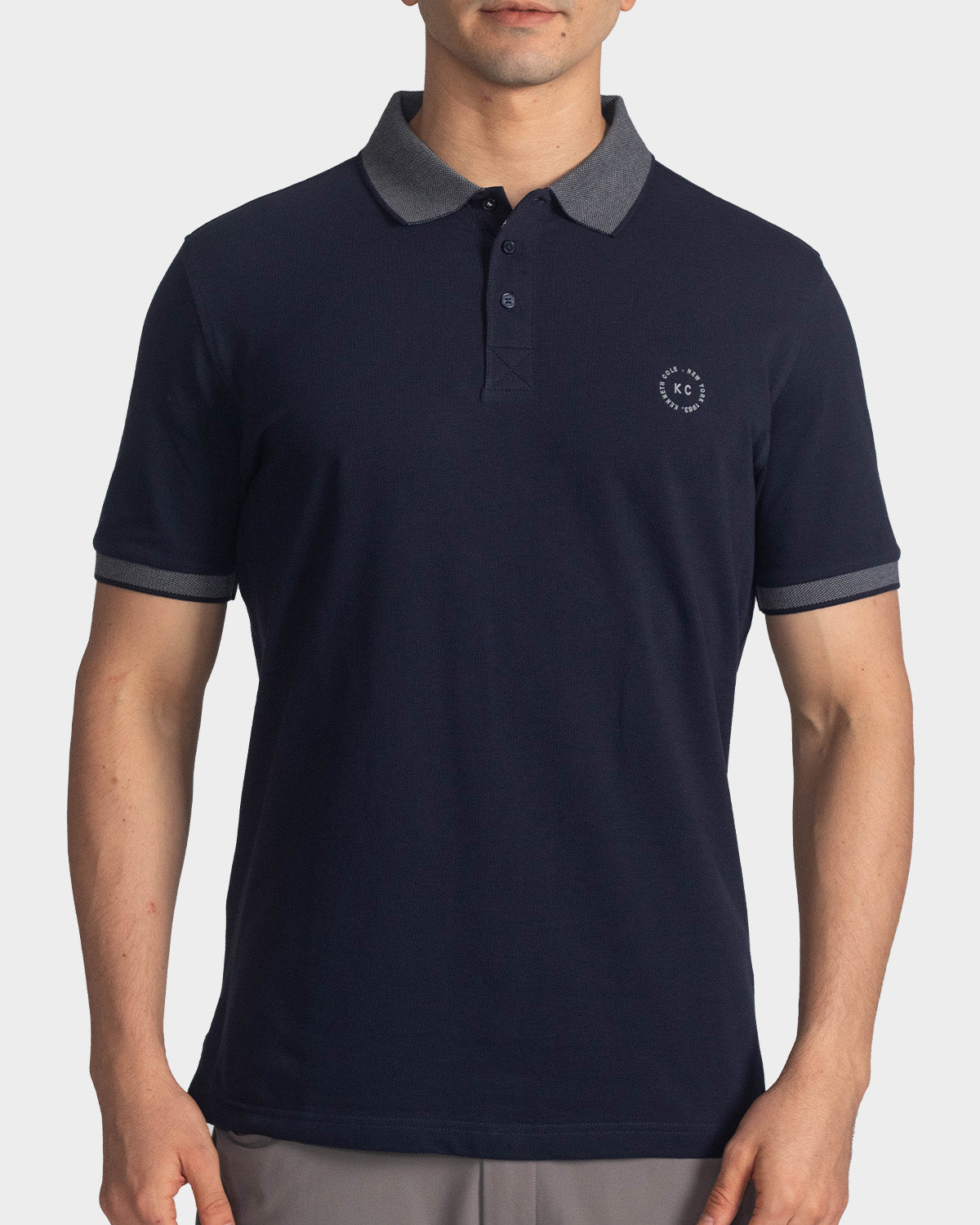 Polo fondo entero Olive